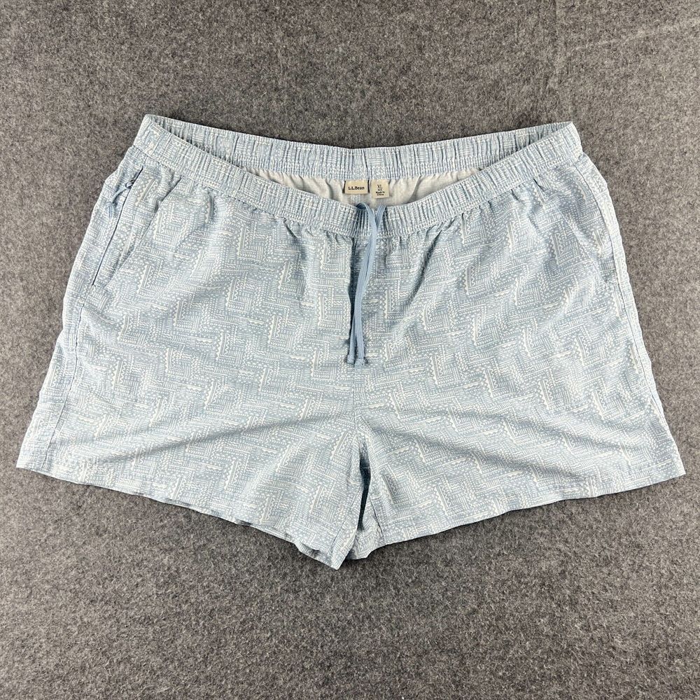 LL Bean Mens Size XL Swim Trunks Shorts Lined Pockets‎